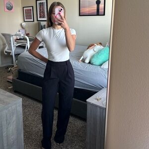 Black Stretchy Suit Pants - Size XS - Halara